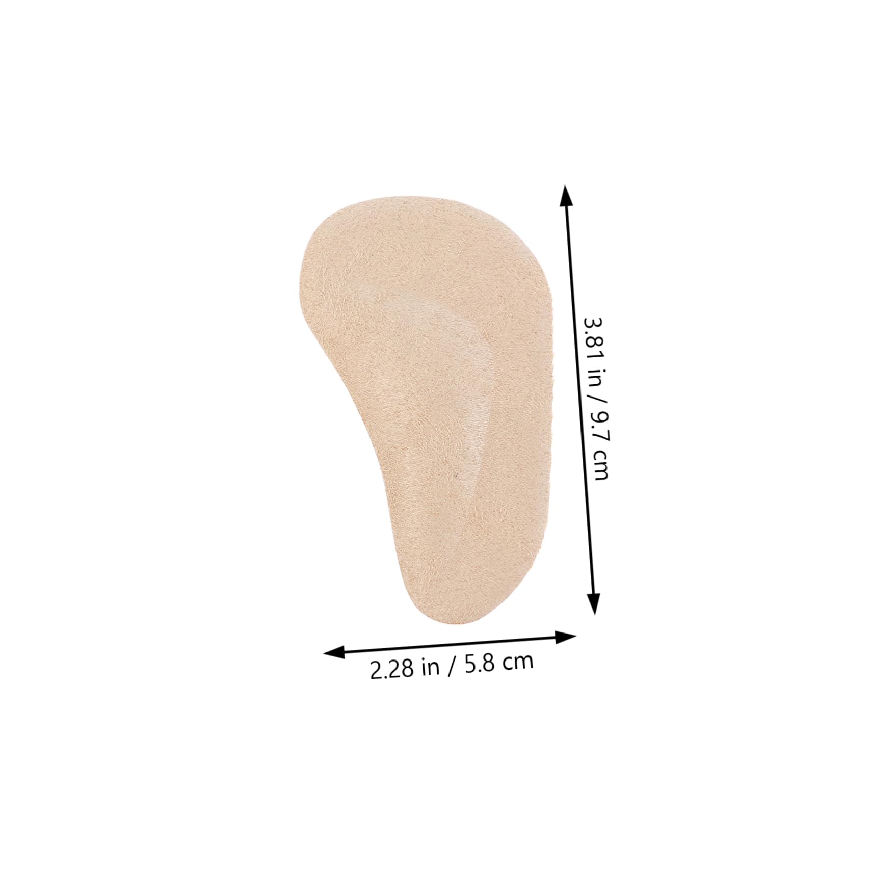 TOVINANNA Children's Orthotic Insoles Arch Support Pads Flat Foot Correction Gel Arch Supports for Boys and Girls Orthotic Shoe Inserts