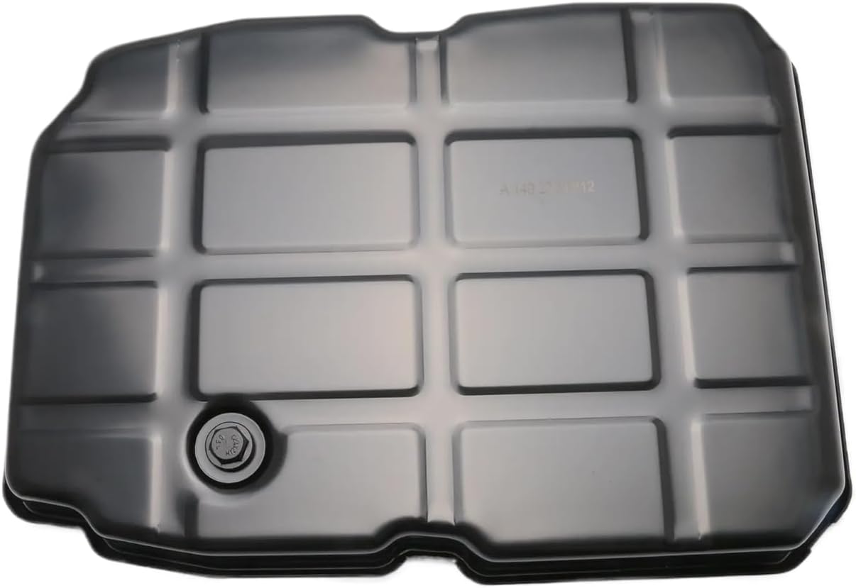 Transmission Oil Pan with Drain Plug A1402700812 Compatible with NAG1 & W5A580 Transmissions for Chrysler 300, Dodge Charger/Challenger/Magnum, Jeep Grand Cherokee/Wrangler/Commander/Nitro