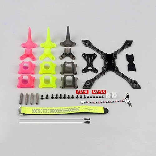 M3 5.669 in FPV Racing Drone Kit de marco para hélices de 3 pulgadas (con dosel 3)