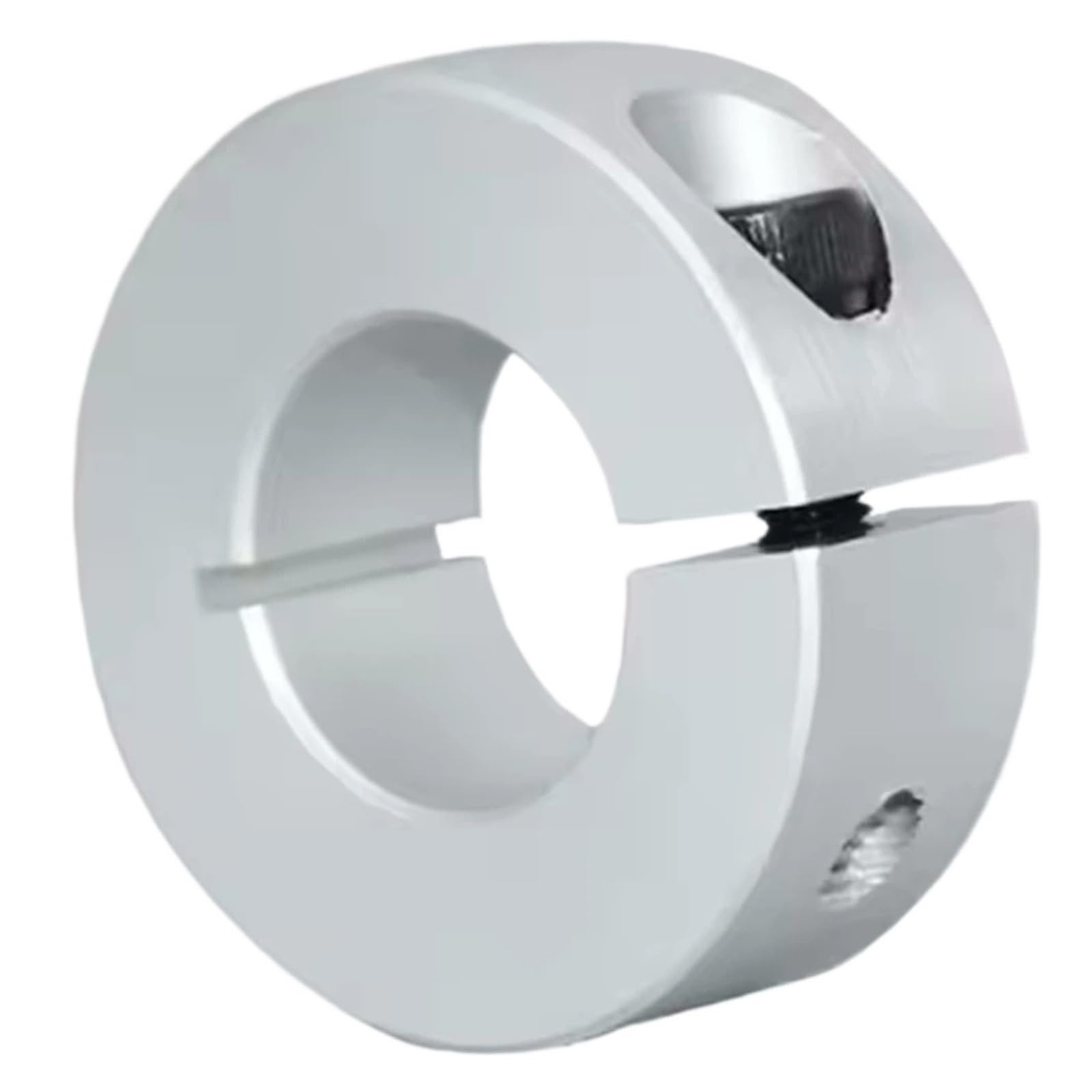 1 Uds. Anillo fijo de tipo abierto, rodamiento de luz, manga de límite, manga de bloqueo, Collar de eje de aluminio con hendidura(40-70-18)