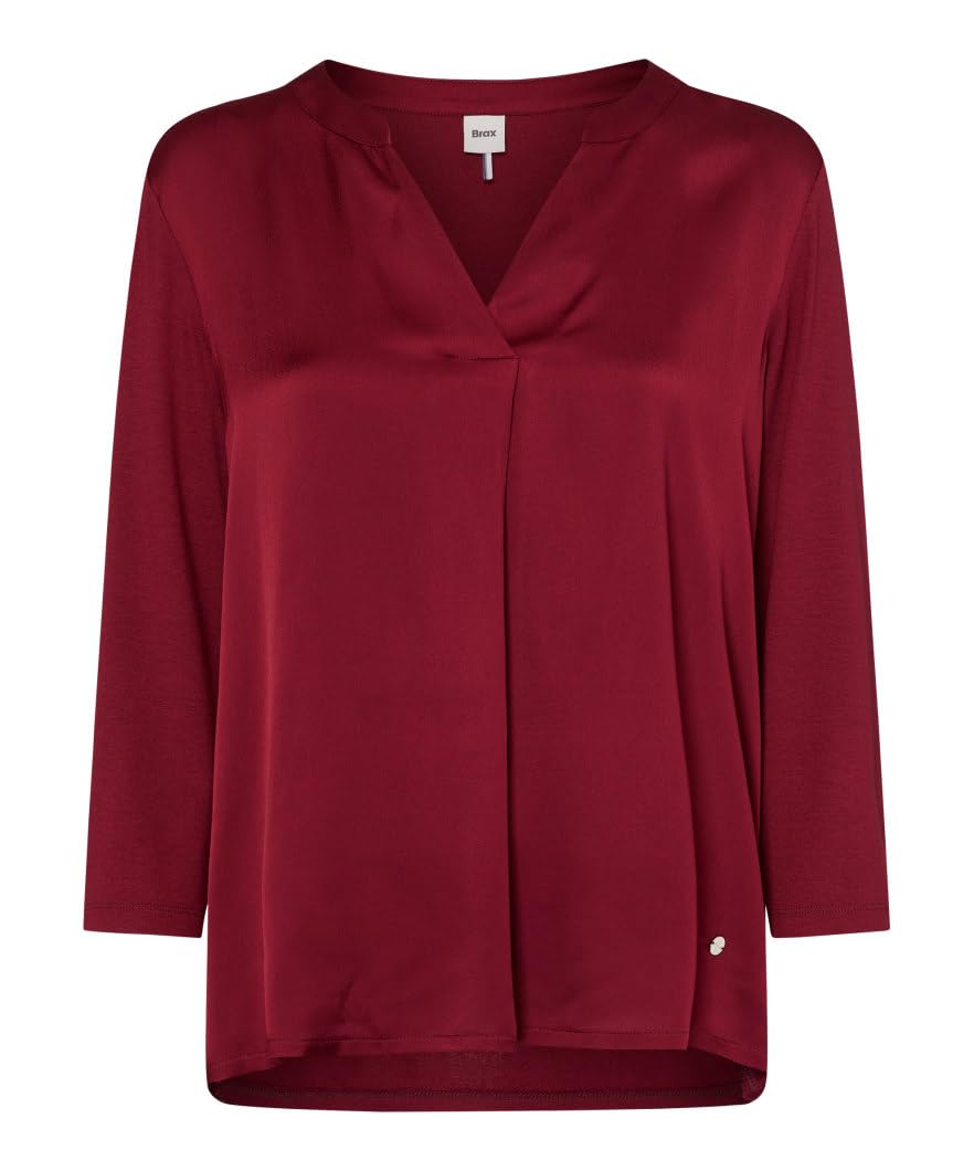 Brax Damen Style.Clarissa M Solid Hybrid T-Shirt (1er Pack)