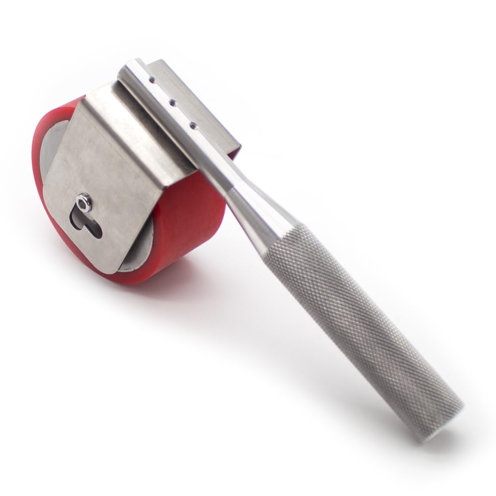 Coyeux Manual Roller Adhesive Test Tool, 2Kg Standard Manual Roller, Press Wheel Adhesive Tape Adhesion Tester, For Peel Strength And Holding Force Testing