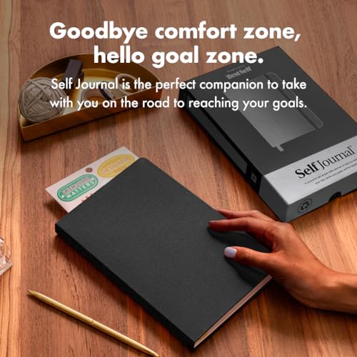 BestSelf Self Journal 13-Week Productivity Journal with Prompts, Undated Planner and Guided Journal for Women and Men, Black - Thumbnail 2