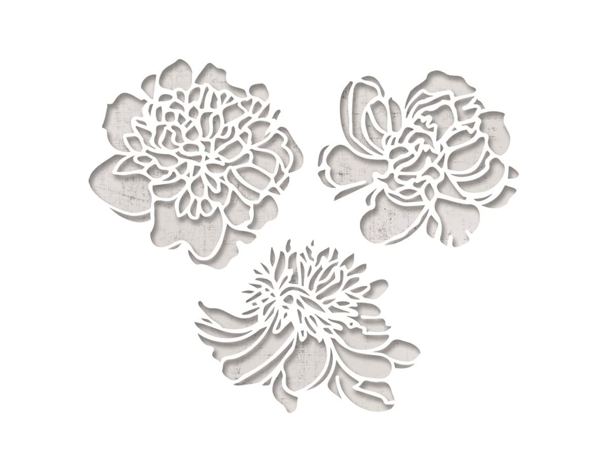 Sizzix Cutout Blossoms Dies, One Size, Multicolor