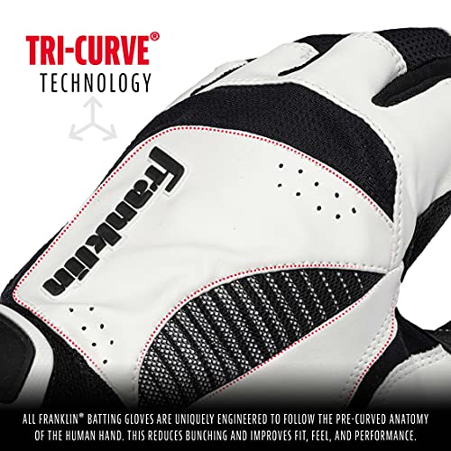 Image of Franklin Sports MLB Shok-Sorb Neo Batting Gloves (Pair)