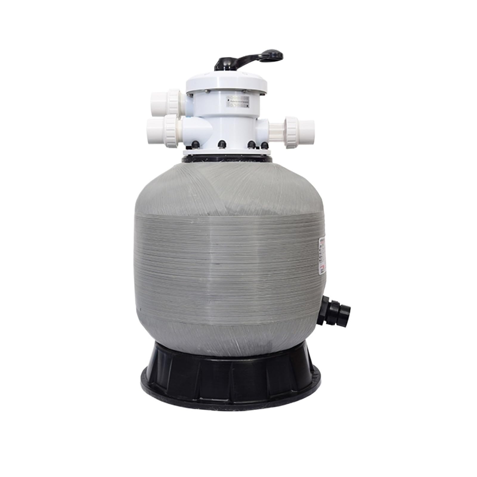 Generico Filtro a Sabbia for Piscina con Montaggio Superiore da 14 Pollici 350 mm Dotato di valvola da 1,5 Pollici e Pompa for Il Trattamento di filtrazione della Piscina