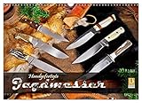 Handgefertigte Jagdmesser (Wandkalender 2023 DIN A3 quer), Calvendo Monatskalender