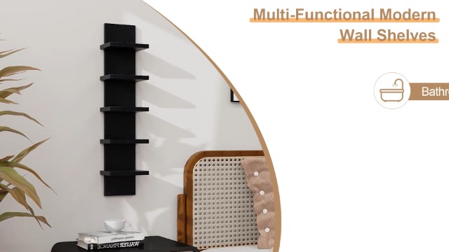 Amazon.com: Fun Memories 5-Tier Wall Shelf Unit, 48