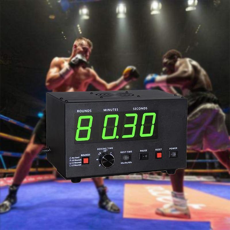 Timer palestra, Timer a intervalli di boxe classico da palestra for orologio a personali MMA(1)