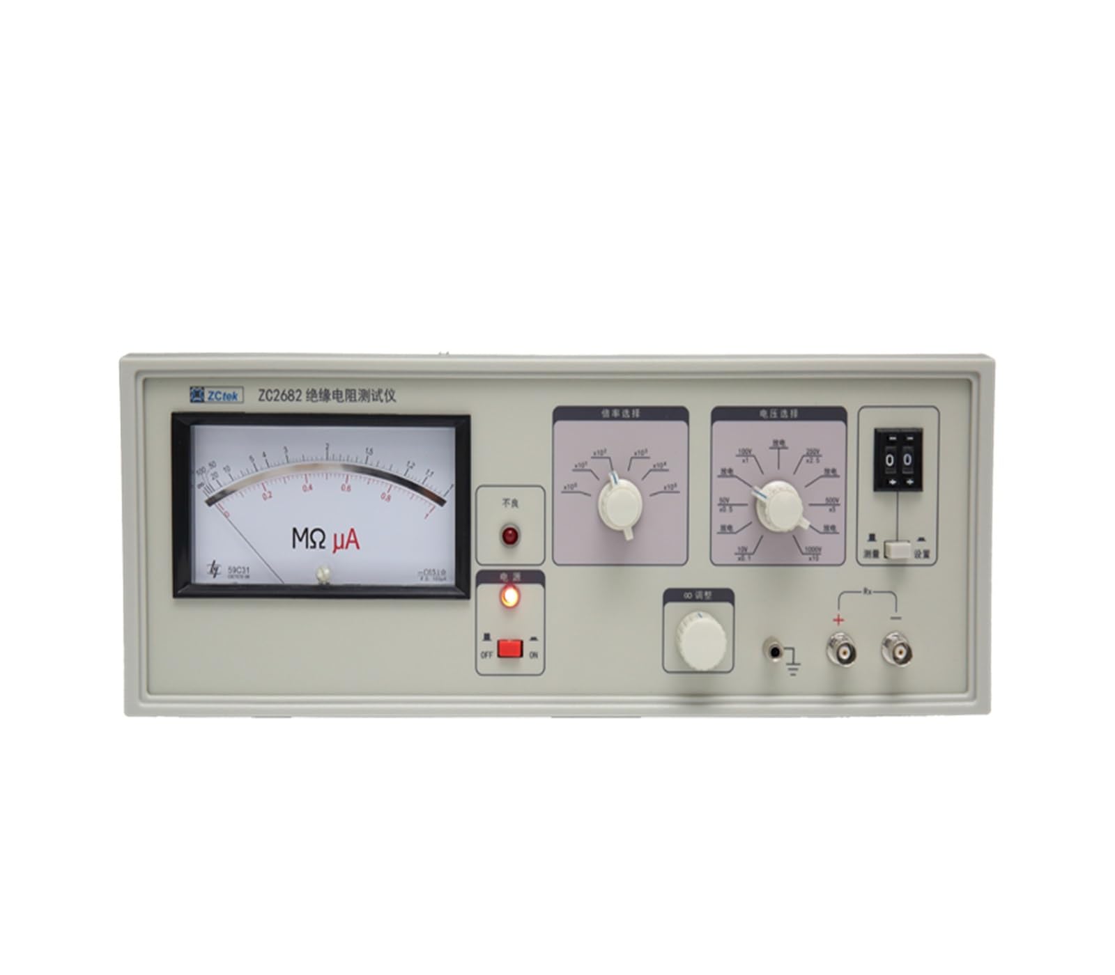 Tester rezystancji, Tester rezystancji izolacji ZC2682