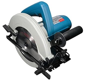DONGCHENG Dmy02 Corded Electric Circular Saw (185mm, 1100W, Blue & Grey)