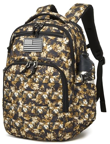 Image of Wotony Military tactical backpack, backpack for men black small tactical assault bag