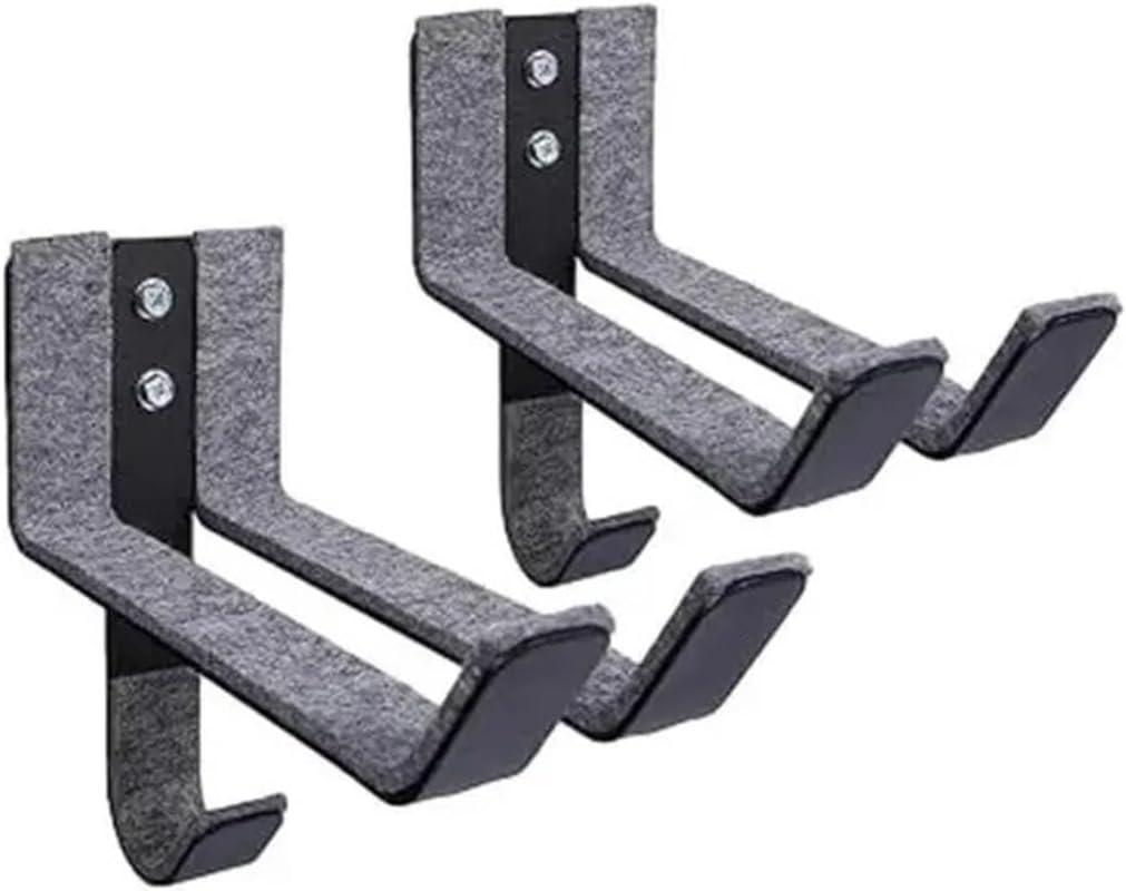 1 Pair Wall Mounted Surfboard Rack Snowboard Rack Hanger Wall Mounted Storage Rack for Skateboard Snowboard Surfboard for Indoor Outdoor