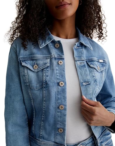 Womens Robyn Fitted Denim Jacket2