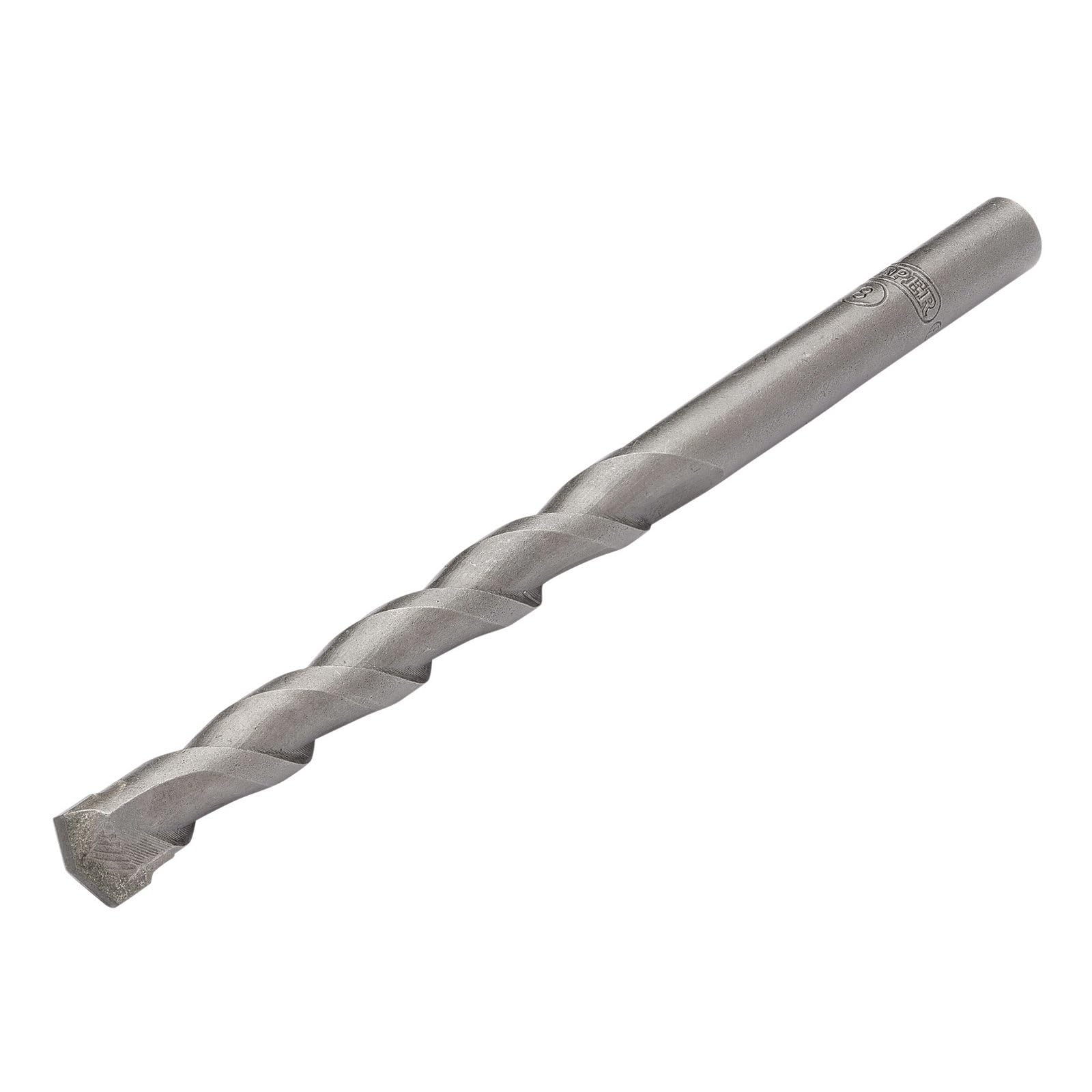 Draper TCT Masonry Drill Bit, 8.0 x 120mm - 14242 - for Concrete Brick, Stone, Slate and Masonry, Grey