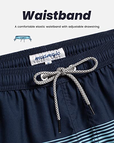 Image of maamgic Mens Swim Trunks Quick Dry Swim Shorts with Mesh Lining Funny Swimwear Bathing Suits 7inch