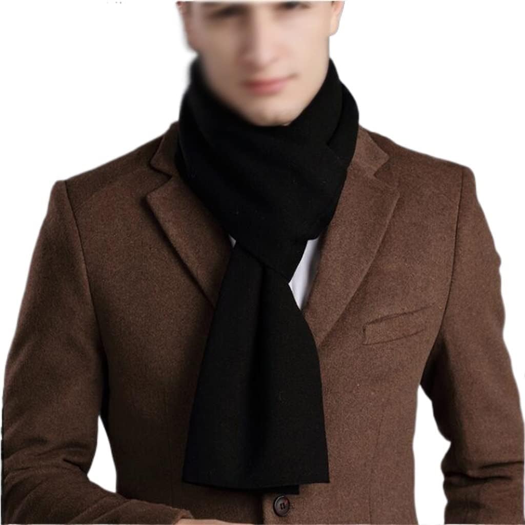 Men's Scarf Winter Classic, Versatile Scarf Boy's Gift Warm in Autumn and Winter Soft and Comfortable