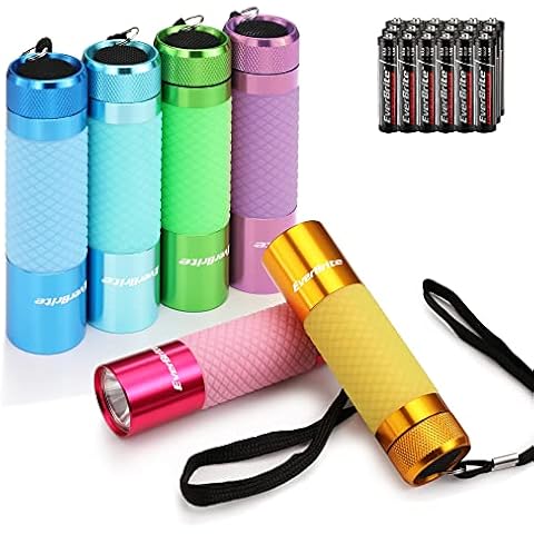 EverBrite 6-Pack Mini LED Flashlights Cover