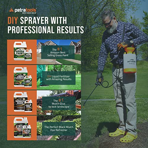 Petratools 1 Gallon Garden Sprayer, Hand Pump Sprayer, Plant Sprayer & Weed Sprayer, Chemical Lawn Sprayer, Water Sprayer For Plants, 1 Gallon Sprayer With Pump, Sprayers In Lawn And Garden - Hd100 #TOP3
