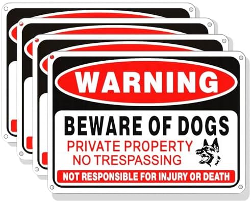 15 Pack No Trespassing Signs - Aluminum Private Property Signs, 10x7 Inch, Reflective, Yellow With Black Text