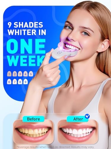 Teeth Whitening Kit with LED Light: 3 Whitening Gel — detail view