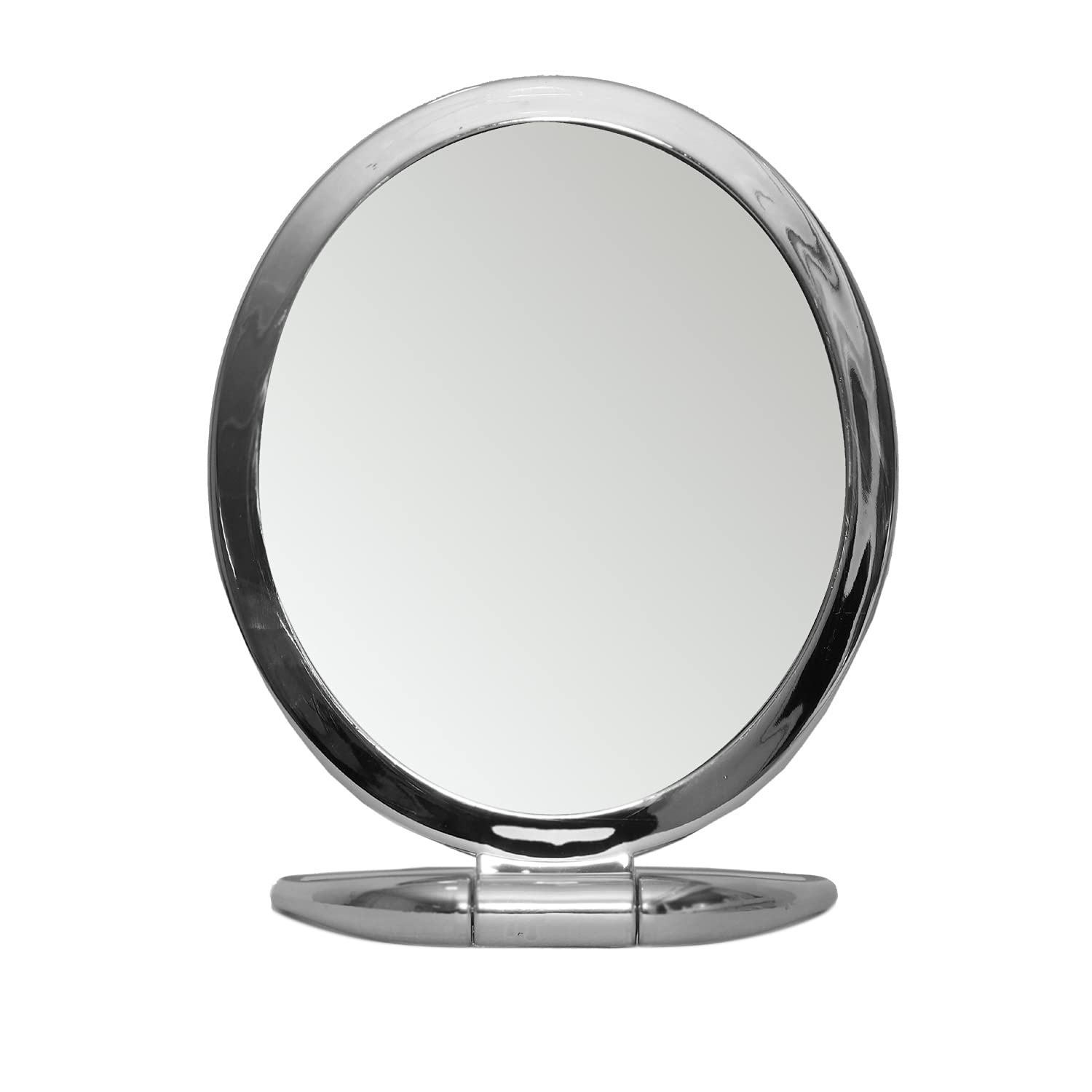 BANDHAN 2 Way(Magnifying & Regular) Handle Mirror for Make Up and Grooming,5 inch D?a Display, Jewellery Display Shop, Makeup Cosmetic Mirror-image-41