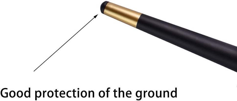 4pcs Furniture Legs Furniture Feet Metal Table Legs Supporting Feet Sofa Legs Cabinet Legs, Furniture Replacement Legs, Black Gold(Oblique cone30cm/11.8in)