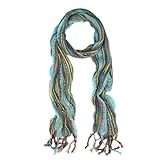 Trendy Multi Color Glitter Fashion Scarf - Different Colors Available