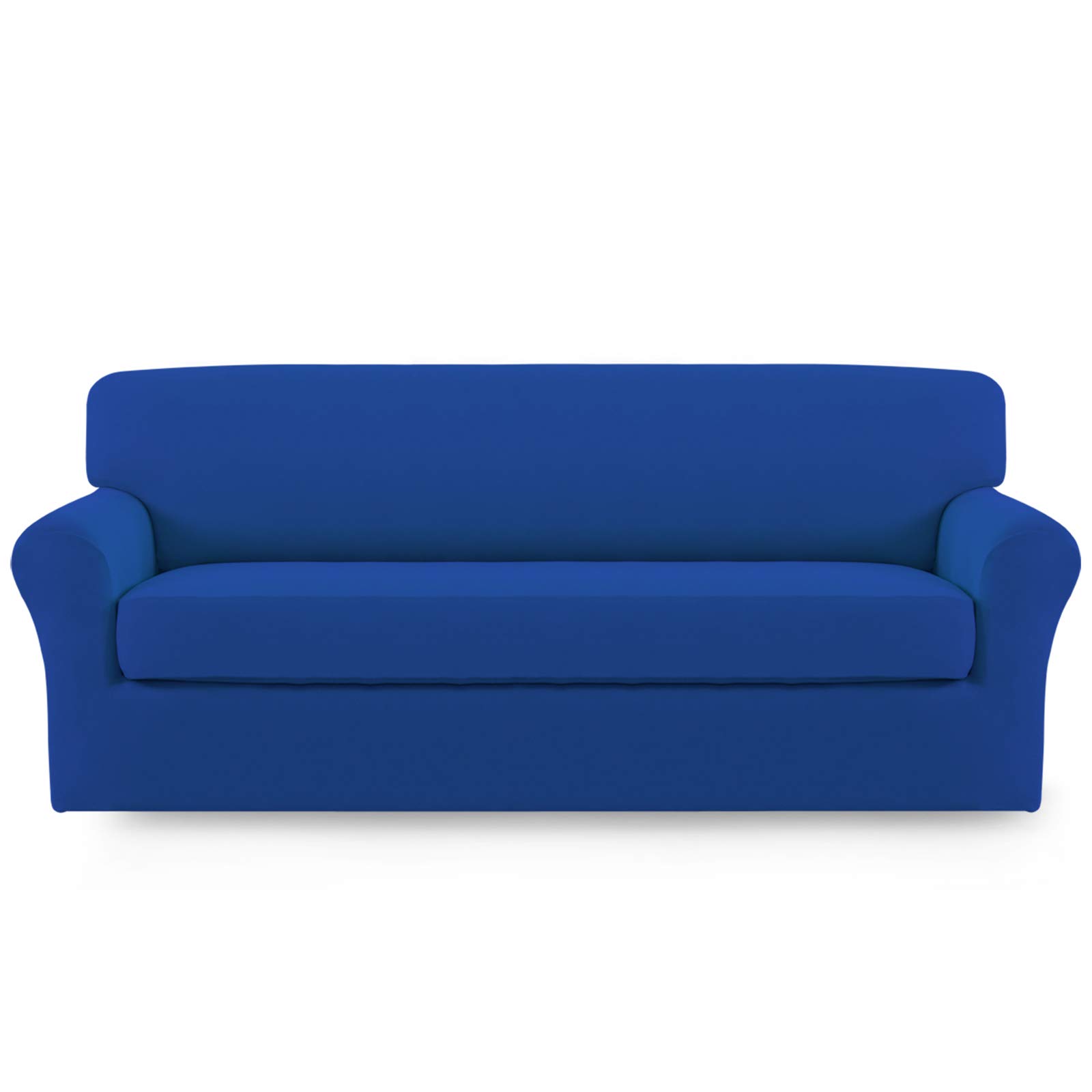 Easy-Going 2 Pieces Stretch Couch Sofa Slipcover Washable
