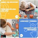 Science Kits for Kids - STEM Kits for Kids, Electronics Exploration Kit, Over 420 Projects, 35 Circuit Parts, STEM Educational Toy Gifts for Kid Boys Girls Ages 3 4 5 6 7 8 9 10 11 12
