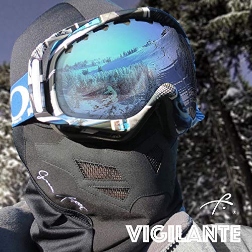 Full Balaclava Ski Face Mask. Use For Snowboarding & Cold Winter Weather Sports (One Size, Black) #TOP4