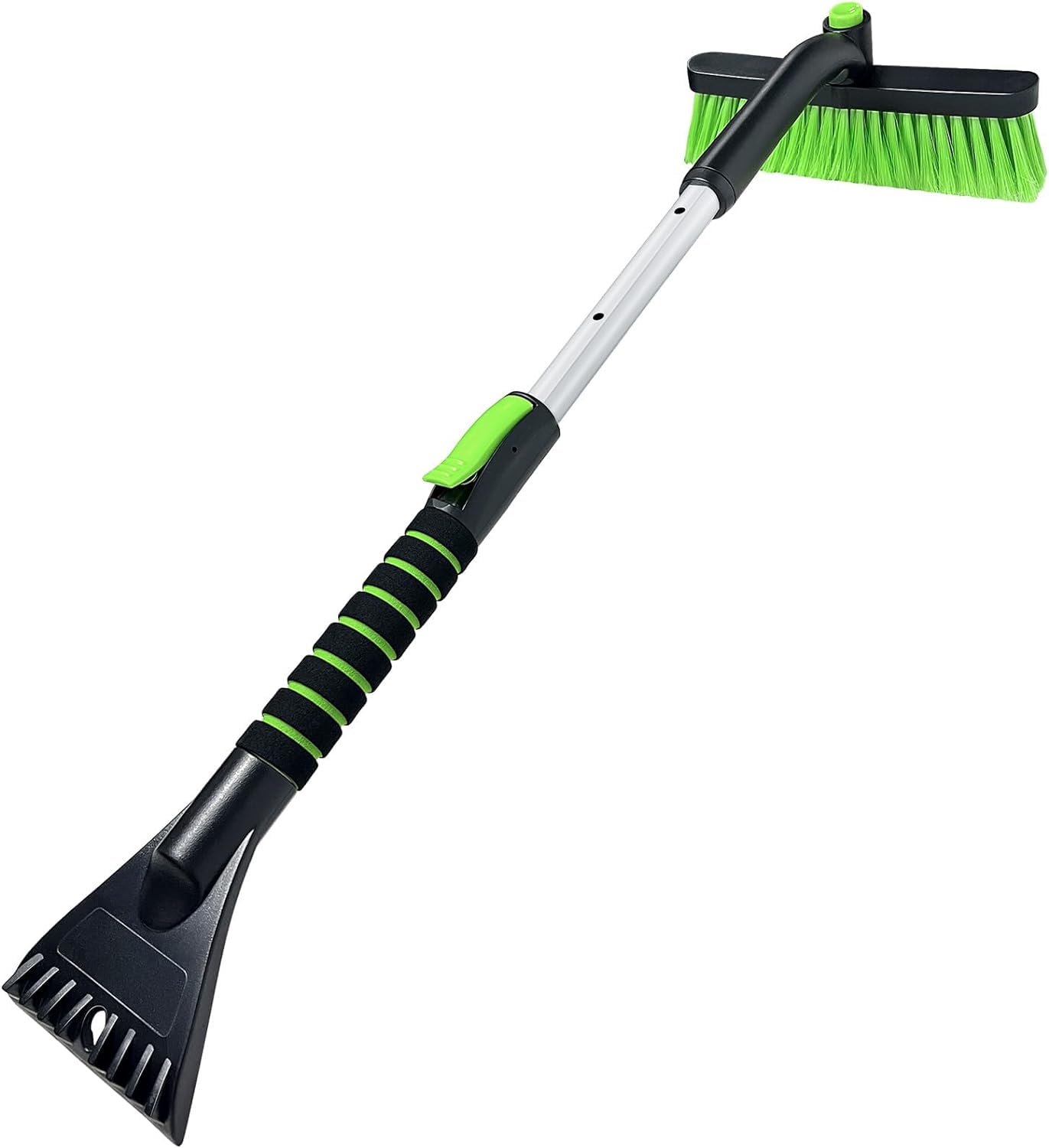 Spazzola Da Neve Auto 2 In 1 Staccabile - Raschietto Ghiaccio E Spazzola Con Impugnatura Ergonomica - Foto 14