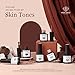 modelones Gel Nail Polish Kit -6 Colors Fall Nude Pink Gel Polish Set Skin Tones Neutral Brown Soak Off Gel Nail Kit Manicure DIY Nail Art Salon Home Gift