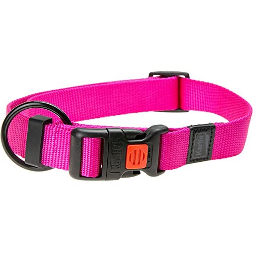 Karlie Art Sportiv Plus Collar Adjustable New Universal Colours Mix and Match Length 45-65 cm Width 25 mm Length Pink