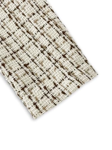 Womens Tweed Open Front Blazers Fitted Jacket Dressy Casual Notch Collar Overcoat Plaid Coat Office Outfits Outwear for Women4