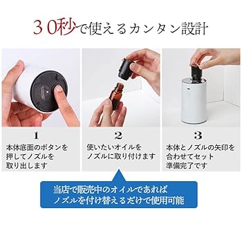 アロマディフューザー ネブライザー ノズルカートリッジ 40個セット　本体2台付 アロマディフューザー ネブライザー ノズルカートリッジ 40個