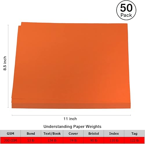 Miniatura 8 de 50 piezas de cartulina negra de 8.5 x 11 pulgadas, hojas de cartulina pesadas, papel de invitación en blanco, tarjetas de felicitación imprimibles,