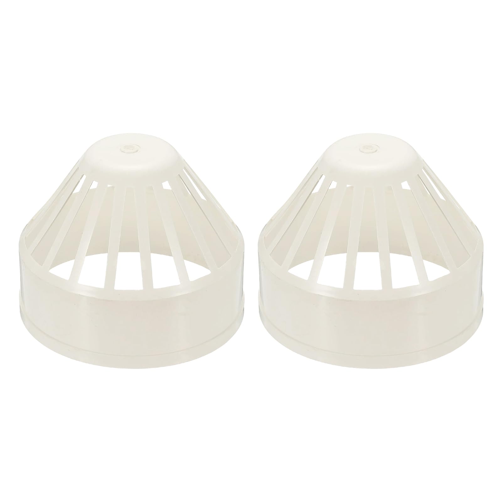PATIKIL 2 Pcs PVC Drain Pipe Vent Cap