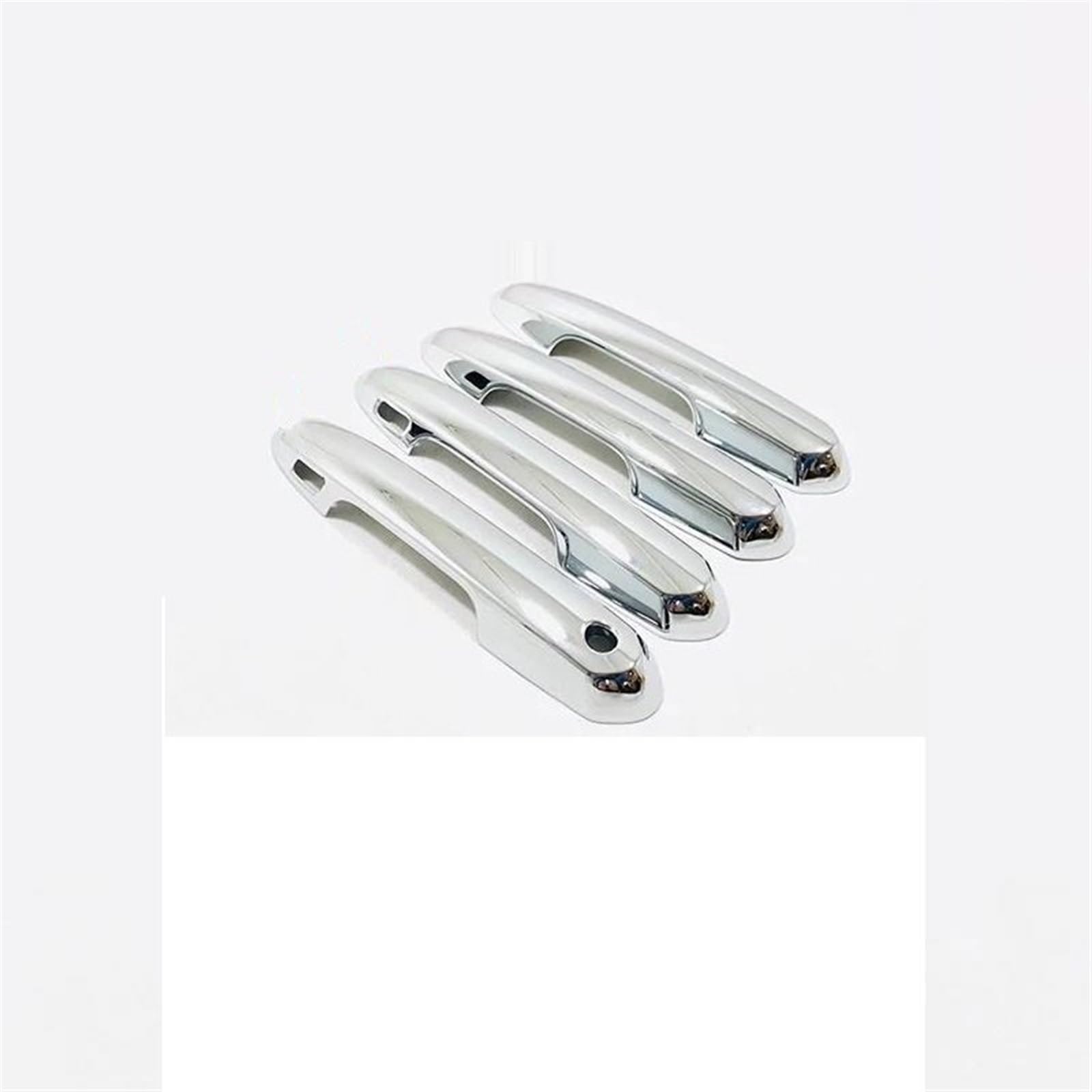 Noheeu Chrome A Carbon Fiber Chrome Car Door Handle Bowl Cover For Toyota Rav4 Xa50 2019-2021 2022 Accessories Sticker(Chrome A)