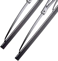 Vista 5 de 22"+18" Front Driver Side and Passenger Side OEM Replacement Standard Windshield J/U Hook All-Season Metal Wiper Blades Fit for 2016-2018 Mazda