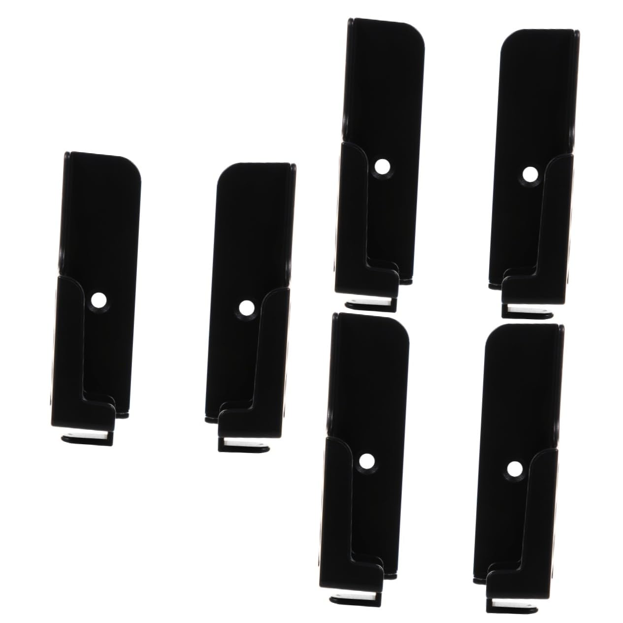 BESTonZON 3 Pares Soporte De Pared para Teléfono Móvil Tableta Soportes De Estantería Soportes para Estanterías Ajustable Teléfono De Pared Abdominales Antes y Después De Soporte De Teléfono