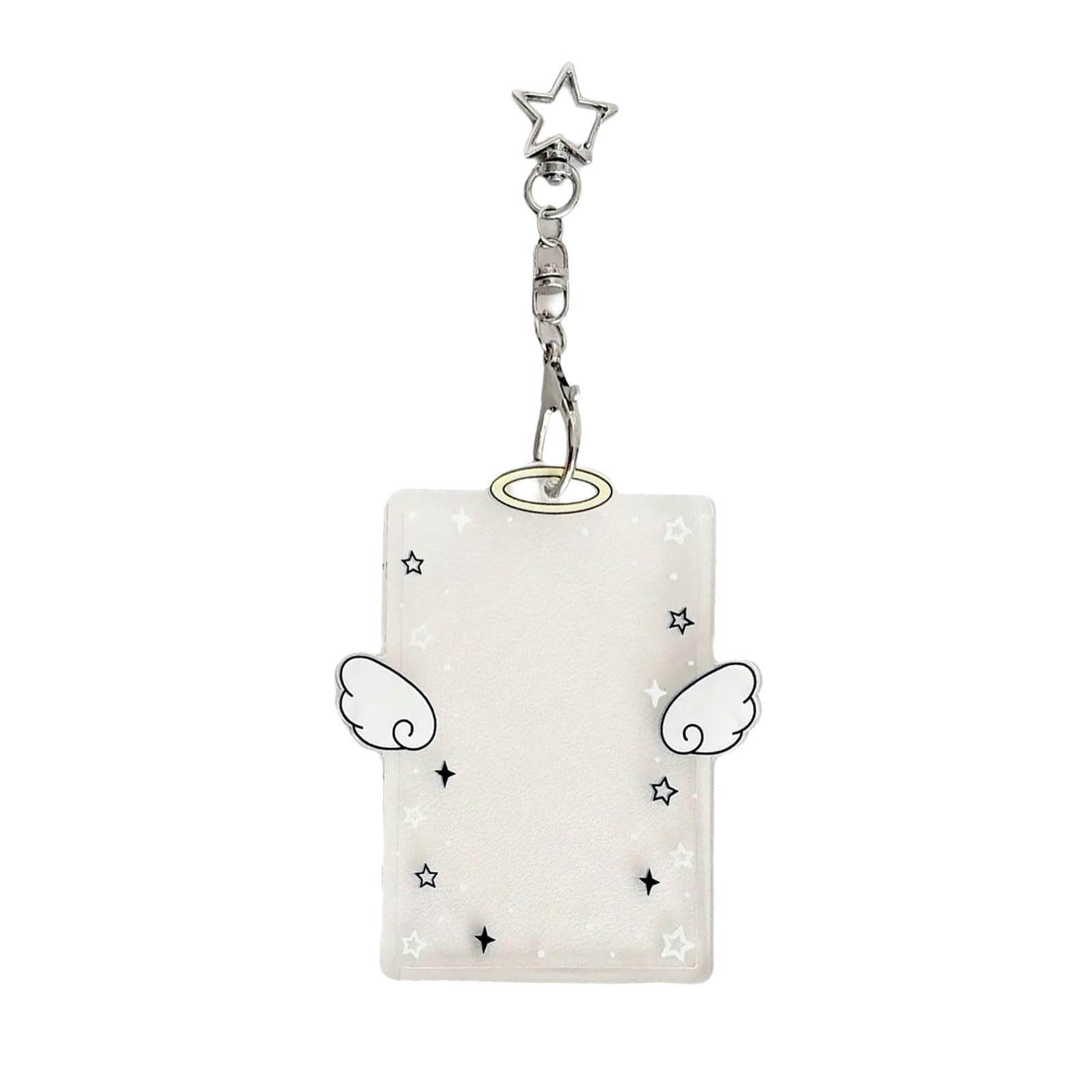 Maxtonser Photocard Holder Keychain Cartoon Photocard Holder Card Protective Sleeve School Stationery Supplies for Women