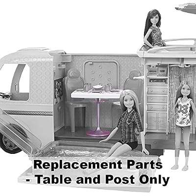 Replacement Parts for Barbie DreamCamper - FBR34 ~ Replacement Table and Post