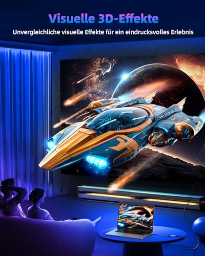 ZEENVIC Micro HDMI auf HDMI Adapter, 4K@60Hz Micro HDMI to HDMI 3D 1080P Typ D auf A Adapterkabel Kompatibel mit Raspberry Pi 5/4, Kamera A6300 A6400, HDR und ARC, ODROID, Hero usw