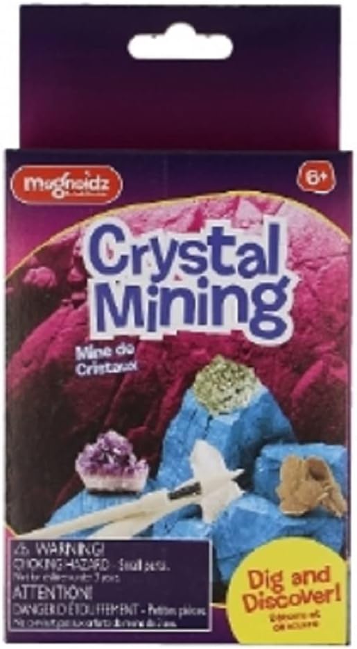 MAGNOIDZ Keycraft Crystal Mining Kit