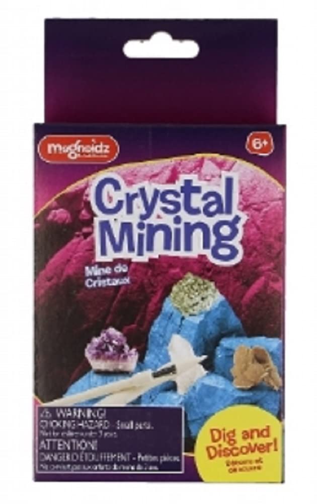 MAGNOIDZ Keycraft Crystal Mining Kit