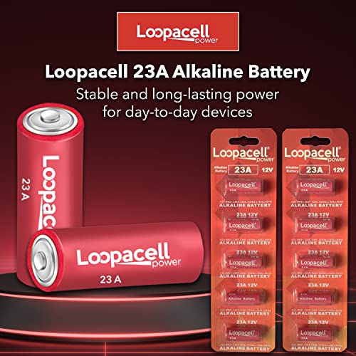 Batería Alcalina Loopacell A23 12V Pack de 10 miniatura 2