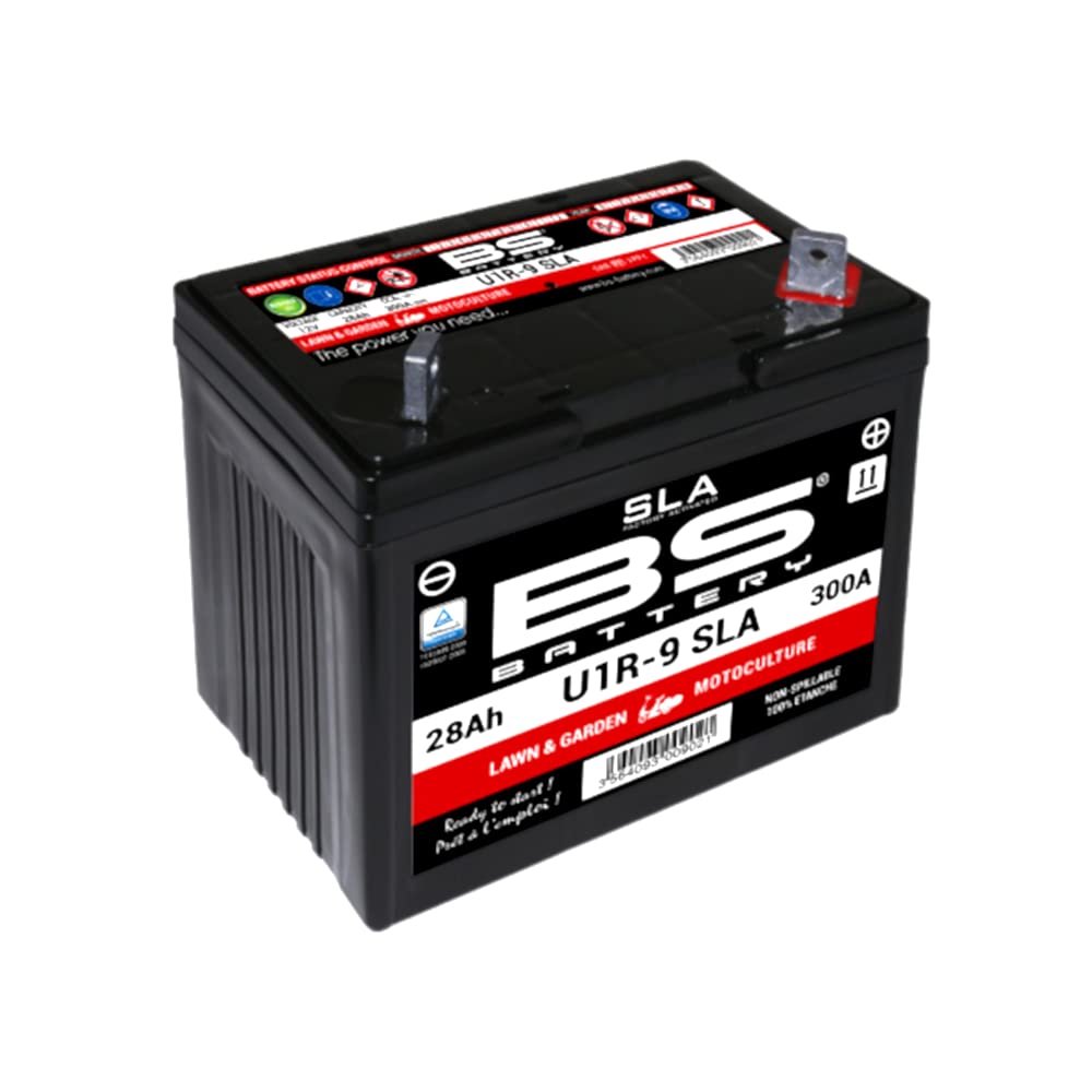 BS Battery Batterie U1R-9 SLA sans Entretien activée Usine