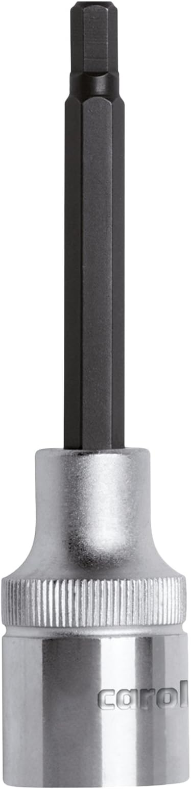 Carolus Screwdriver Bit 1/2-Inch Hex 80 mm Long, 5 mm, 5136.05