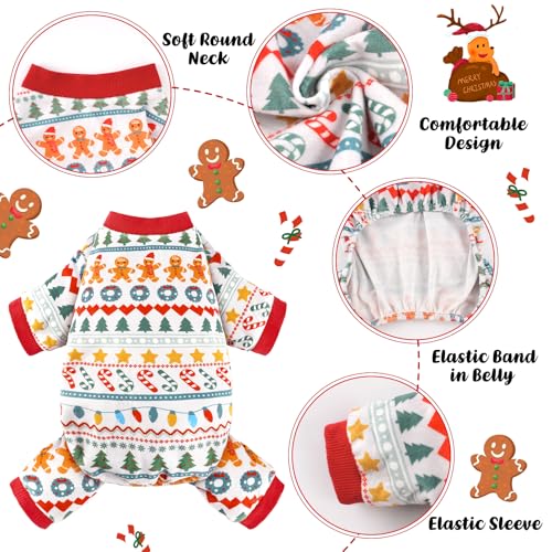 4 pijamas para perros BAOBICUTE talla L suave y livianos miniatura 6